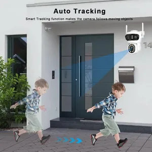 <span class=keywords><strong>Camera</strong></span> an ninh IP ngoài trời Tuya ba ống kính PTZ WiFi Full HD ba màn hình, tự động theo dõi AI, không dây, giám sát video <span class=keywords><strong>CCTV</strong></span> - Product Image 5
