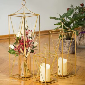 Portavelas <span class=keywords><strong>de</strong></span> Acero Inoxidable, Decoración para Mesa <span class=keywords><strong>de</strong></span> Boda, Navidad, Hogar, Velas <span class=keywords><strong>de</strong></span> Té, Juego <span class=keywords><strong>de</strong></span> 3 Piezas - Product Image 2