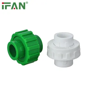 批发绿色管件水暖材料Size20-63mm塑料管件Ppr塑料管接头