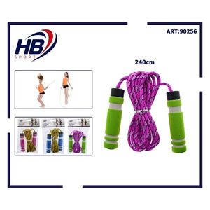 Cuerda para Saltar de 240 cm, Tres Colores Mezclados - Product Image 3