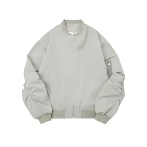 2023 Wholesale fashion jacket for men winter street wear high quality casual men's clothing design windbreaker jacket