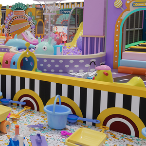 Área de Juegos Interior Personalizada de <span class=keywords><strong>1900</strong></span> Metros Cuadrados para Niños con Cafetería y Restaurante - Product Image 3