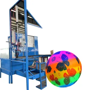 Yoga Chinese Pvc Toy Beach Inflatable Playground Rainbow Exercise Ball making machinery