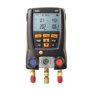 Manomètre électronique de réfrigérant Testo 549 R134a, mesure de pression et de température pour systèmes HVAC - Product Image 1