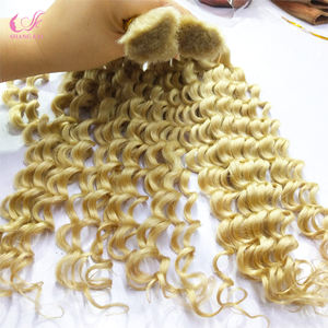 <strong>Cheap</strong> Wholesale <strong>Bulk</strong> Remy Bundles Virgin Remy Curly Hair Bundles Raw Hair Peruvian Curly Hair Raw Bundles - Product Image 4