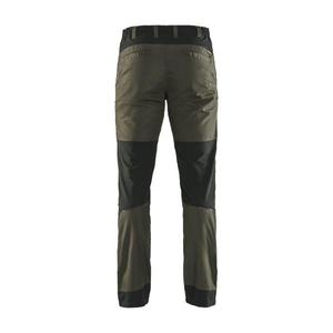 BLAKLADER - 145618454599D104 Service <b>trousers</b> with <b>stretch</b> Dark olive green/<b>Black</b> - EAN 7330509651049 WORK <b>TROUSERS</b> - Product Image 2
