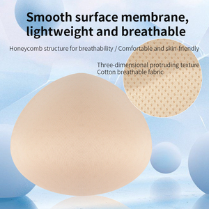 OEM/ODM Xinxinmei yumuşak pamuk ameliyat sonrası meme protezi, mastektomi için silikon içermeyen hafif sünger göğüs pedi - Product Image 5