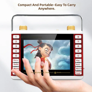 Sistema TV All-in-One con Schermo Grande e Altoparlante Portatile Multifunzione per Anziani, Riproduzione <span class=keywords><strong>di</strong></span> Musica, Video, <span class=keywords><strong>Opera</strong></span>, Film e Giochi - Product Image 4