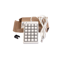 Mini clavier mécanique programmable USB 24 touches pour machines POS et caisses enregistreuses