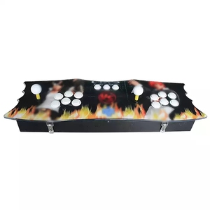 Arcade Trò chơi giao diện điều khiển kim loại cơ thể + Acrylic bảng điều khiển 3D cổ điển Trò chơi giao diện điều khiển 2 người chơi trò chơi hộp Arcade giao diện điều khiển video - Product Image 3