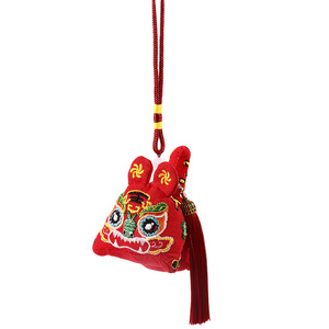 Cultural and creative <b>gifts</b> for Dragon Boat Festival: sachets, tiger charms, Chinese-style pouches, portable pendants, and - Product Image 5