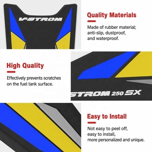 Almohadillas Antideslizantes de Goma para Tanque de Combustible de Motocicleta Suzuki V-Strom <span class=keywords><strong>250</strong></span> SX <span class=keywords><strong>Vstrom</strong></span> 250SX 2023 2024 2025 - Product Image 3