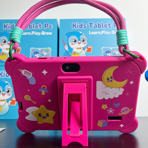 Máy tính bảng cho trẻ em trẻ em <span class=keywords><strong>7</strong></span> "Wifi chơi game <span class=keywords><strong>Android</strong></span> tại chỗ máy tính bảng 4 + 64GB bé máy tính bảng với trường hợp mạnh mẽ và chống sốc - Product Image 1