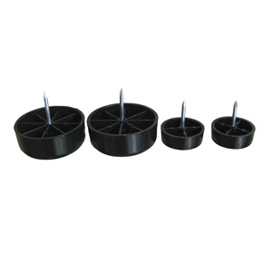 Plastic <b>Sofa</b> <b>Legs</b> Medium Size With Nail H35 PP Material Easy Installation - Product Image 2