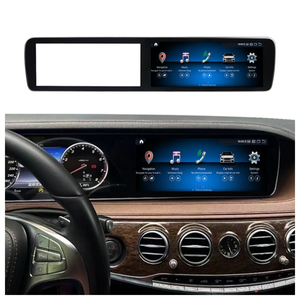 Reproductor Multimedia para Automóvil Android Dual de 24.6 Pulgadas Krando para Mercedes Benz Clase S W222 2013-2018, Unidad Principal GPS para Automóvil, Carplay Inalámbrico, 128 GB - Product Image 1