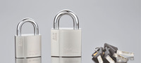 Serrure en laiton de fabrication fine Rarlux rainure d'arc lame de galvanoplastie cadenas verrouillage de sécurité industrielle à clé Durable haute