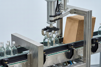 Machine d'emballage automatique personnalisée en usine 10PPM 20PPM 30PPM pour cartons, bouteilles en PE, bouteilles en verre et canettes en aluminium