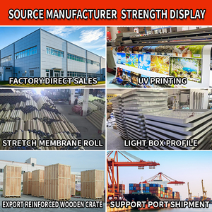 Top Insert Lit LED <b>Advertising</b> <b>Light</b> <b>Box</b> Tempered Glass Aluminum Frame Wall Hanging Poster Display ZL-BGS Dvertising <b>Light</b> <b>Box</b> L - Product Image 6