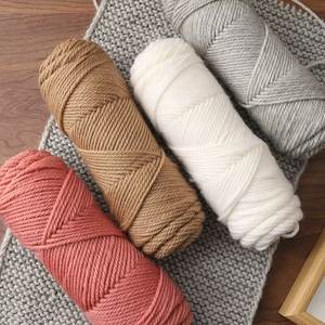 Fil super doux en mélange <span class=keywords><strong>de</strong></span> <span class=keywords><strong>laine</strong></span> d'alpaga, 100g/<span class=keywords><strong>rouleau</strong></span>, 245, épais, pour tricot à la main, manteau, écharpe ajustée, bonnet, motifs résistants à la teinture - Product Image 3