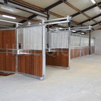 Porte de box pour chevaux articulée, portable, stable, de haute qualité, personnalisable, en acier/métal, pour intérieur/extérieur, pour foin, vente en gros