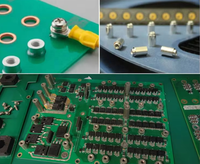 Tuerca de Columna M2 de Acero al Carbono para SMT, Fijación Microelectrónica para Montaje de PCB de Smartwatch, Lista para Máquina Pick and Place