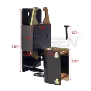 Nhiệm Vụ Nặng Nề 2 Cách Trang Trại Cổng <span class=keywords><strong>Latch</strong></span> Cho Kim Loại Cổng Chăn Nuôi Gia Súc Hai Cách Hàng Rào Cổng Chốt Ngựa Corrals Trang Trại - Product Image 3