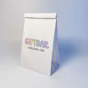 Sacs en papier personnalisés avec logo imprimé, qualité alimentaire, thermoscellables, pour emballage de snacks, popcorn, bonbons, avec fermeture à lien métallique, haute qualité - Product Image 6