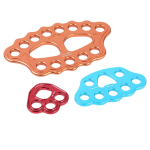 Aventura ao ar livre 8-Hole Força-Distribuindo Alumínio Liga de Alta Resistência Placa Anchor Escalada Resgate Load-Bearing Rope - Product Image 6