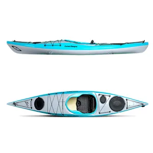 Kayak flotante para peces, Kayak rotomoldeado de plástico, Canoa/Kayak