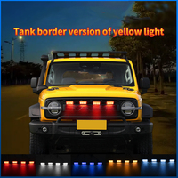 Nouveau lot de 3/4/5/6 pièces de feux LED de haute qualité pour calandre avant de voiture, blanc/jaune 6000K, avec alimentation USB/allume-cigare, pour Tank 300 SUV