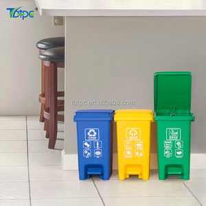 15L <strong>20L</strong> 30L Waste Sort Trash <strong>Bin</strong> with Pedal 3 Compartments Waste <strong>Bins</strong> - Product Image 4
