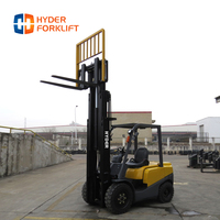 Hyder nouveau/utilisé machine de chariot élévateur haute rayonnage 3m-6m duplex/triplex mât chariot élévateur Diesel 3ton À vendre