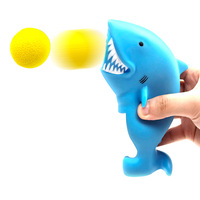 Hochwertige Large Animal Shooting Foam Ball Weiche Vinyl puppe Animal Spitting Ball Squeeze Toy