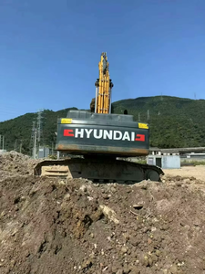 Excavatrice Hyundai 350LVS d'occasion de Corée, excavatrice à chenilles hydraulique moyenne avec moteur, pompe et boîte de vitesses d'origine à vendre - Product Image 3