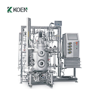 10L 30L 50L 200L bactéries et cellules bioréacteur fermenteur en acier inoxydable