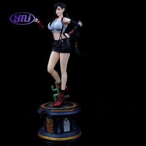 ของเล่นเรซิ่น PVC คุณภาพสูง แอคชั่น & ของเล่น ฟิกเกอร์อนิเมะสาวสวย 32 ซม. ท่าทางยืน ตัวละครจาก Final Fantasy VII ทีฟา ล็อคฮาร์ต - Product Image 2