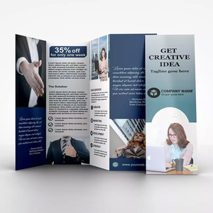 Service d'impression de brochures A4 bon marché Couverture de brochure d'entreprise et impression de papier de brochures - Product Image 2