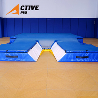 Tapis d'atterrissage standard pour lancer de perche en plein air, épais, en mousse absorbant les chocs, pour l'entraînement professionnel d'athlétisme
