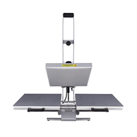 Presse à chaud électrique à ouverture automatique combinée double poste de travail 40*50 cm pour l'impression par sublimation sur t-shirt en gros