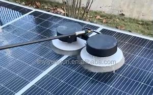 Nouvelle machine de nettoyage électrique à double tête pour panneaux solaires - Nettoyage automatique à haute pression à eau froide pour panneaux solaires, fenêtres et puits - Product Image 3
