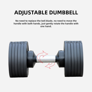 Set de Mancuernas Ajustables para Gimnasio en Casa, 32 kg, 36 kg, 20 kg, con Logotipo Personalizado, para <span class=keywords><strong>Fitness</strong></span> - Product Image 3