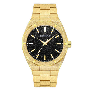 Reloj de pulsera de cuarzo para hombre, elegante, orientado a los negocios, lujoso, con diseño de cielo estrellado, resistente al agua, con correa de acero. - Product Image 3