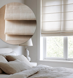 Mécanisme pour double télécommande romaine haute pvc motorisé lin rideaux de maison occultant Rode matériel Wifi stores romains pour fenêtres - Product Image 2