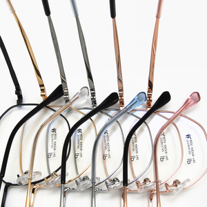 Material Metálico, Todas las Formas de la Montura Combinan con Marcos Ópticos Redondos, Gafas para Hombre y Mujer - Product Image 6