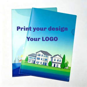 Tùy chỉnh trong suốt A5/A4 nhựa túi tài liệu PP rõ ràng phong bì Pocket Ví trường văn phòng kinh doanh khuyến mại thư mục tập tin - Product Image 4