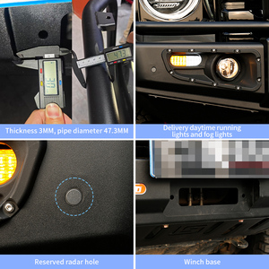 ชุดแต่งกันชนหน้าสไตล์ออสเตรเลียสำหรับ Haval H9 พร้อมเสาอากาศแบบออสเตรเลีย - Product Image 4