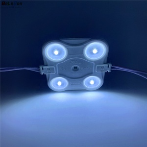 Đèn Mô Đun Led Phun Ngược Sáng 2835 K Vuông 4 <span class=keywords><strong>B</strong></span>óng Led Công Suất Cao 12V 3030 6500 4W 4W Cho Hộp Đèn Chữ Cái Kênh Ngoại Cỡ - Product Image 4