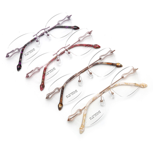 Titan Thiết Kế Mới Cổ Điển Người Phụ Nữ Không Vành Eyewear Khung Y Tế - Product Image 5