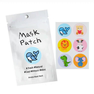 1 adet bireysel paketlenmiş kokulu etiket gül lavanta nane kokusu Aroma ferahlatıcı bir koku için-taze nefes yama havadar taze - Product Image 5