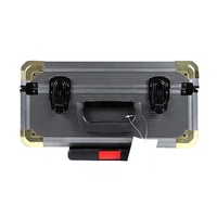 186 pièces krafline werkzeug koffer ensemble d'outils à main avec boîtier de chariot en aluminium